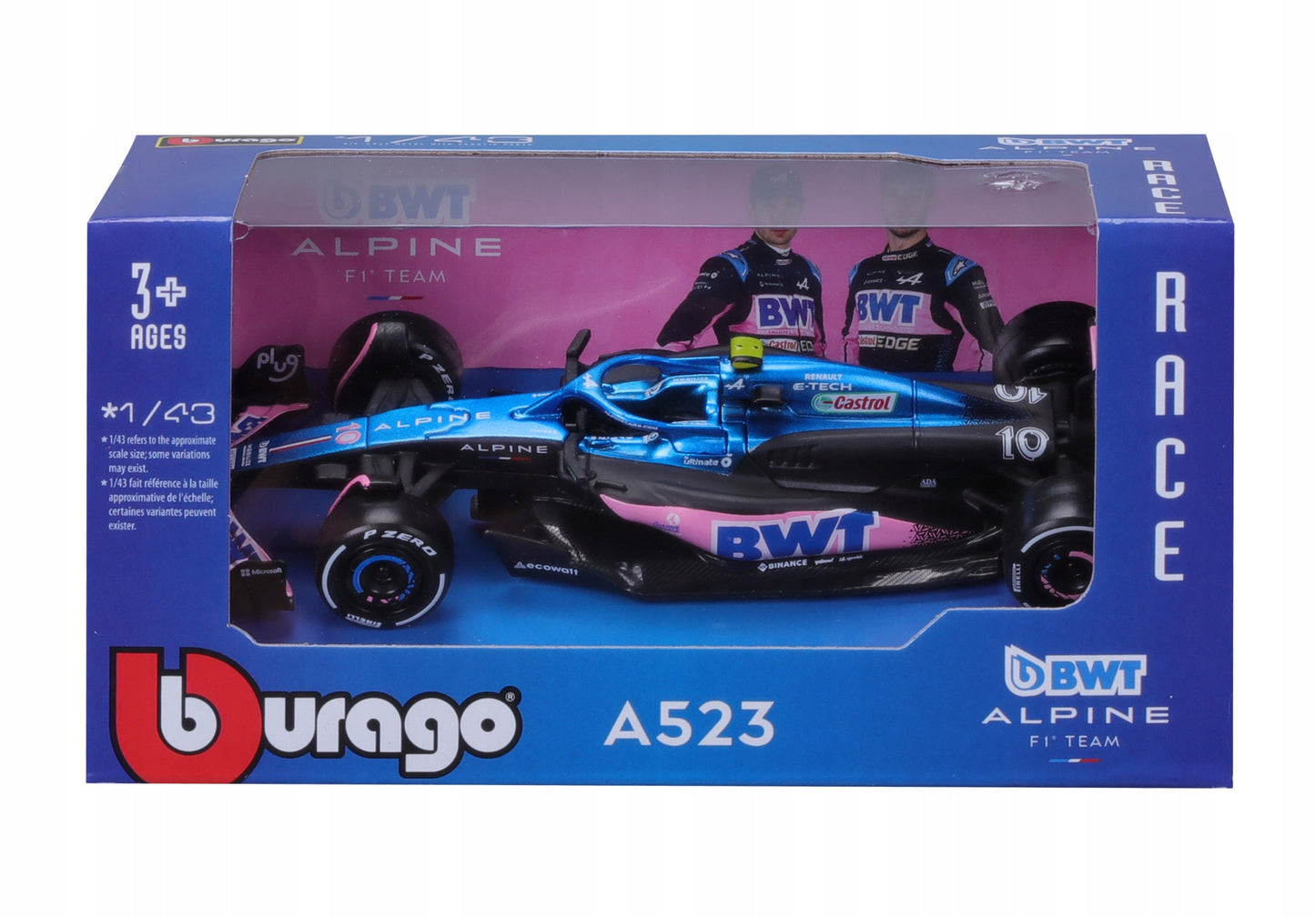 Formula 1 BWT Alpine F1 Team A523 2023 #10 Pierre Gasly - 1/43 Bburago