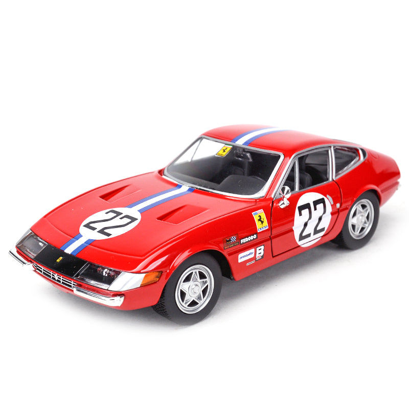 Ferrari 365 GTB4 Competizione 1971 cu vitrina plexiglass - 1/24 Bburago