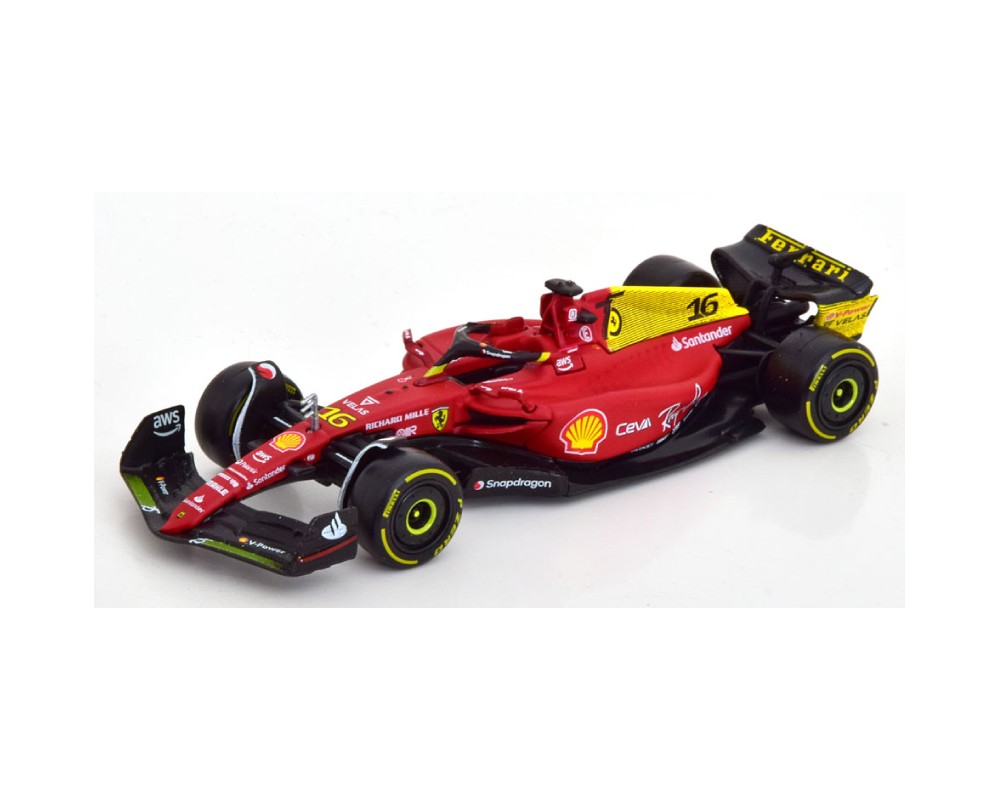 Formula 1 F1-75 Nr.16 Charles Leclerc Italian GP 2022 -  1/43 Bburago.