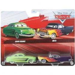 Set 2 masinute Cars - Edwin Kranks si Greta - 1/55 Cars