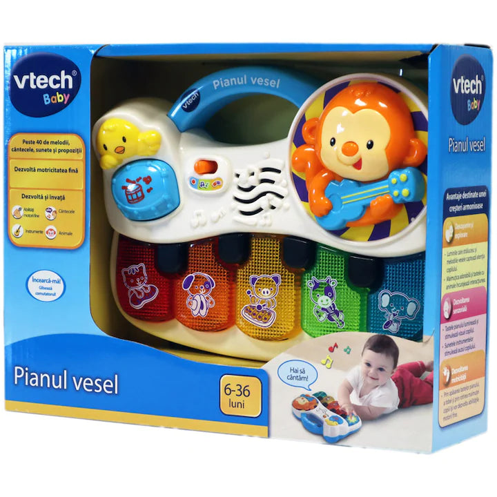 Jucarie interactiva bebelusi Vtech- Pianul Vesel