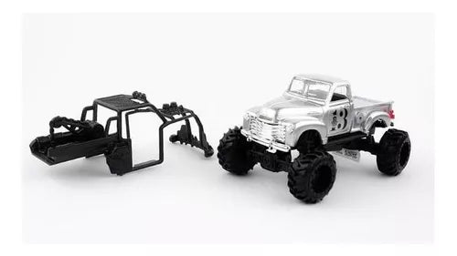 Chevrolet 3100 Off-road Fresh Metal Desert Rebels - 1/43 Maisto