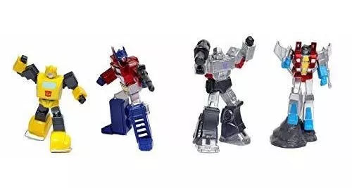 Set 4 figurine Transformers Diorama scene - Jada