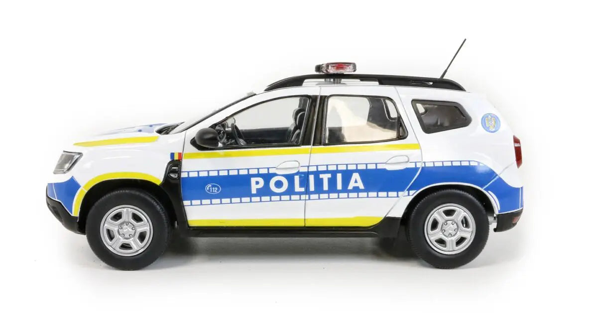 Dacia Duster Politia Romana - 1/18 Solido