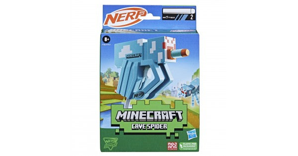 Blaster Nerf Minecraft - MicroShots - CAVE SPIDER