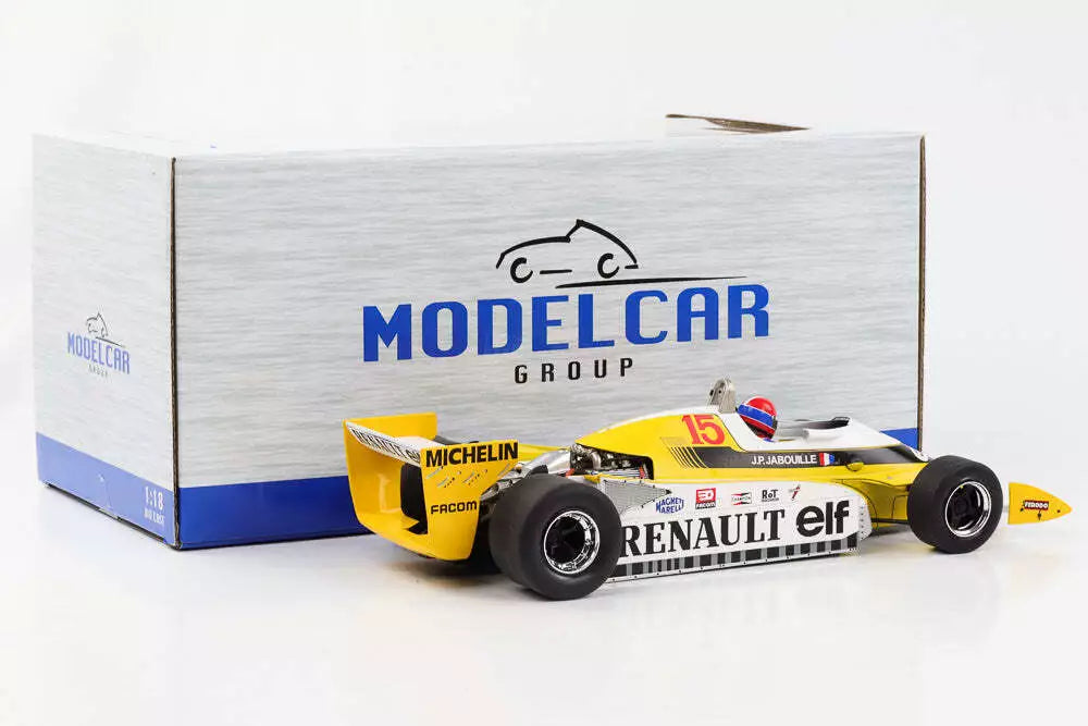 Formula 1 Renault RS10 #15 French GP 1979 - 1/18 Model Car Group