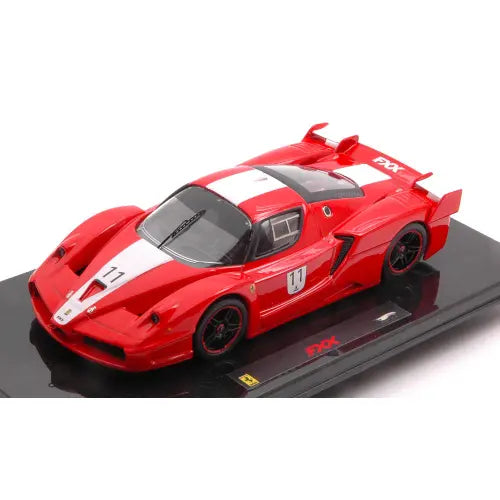 Ferrari FXX rosu/alb #11 - 1/43 Hot Wheels ELITE