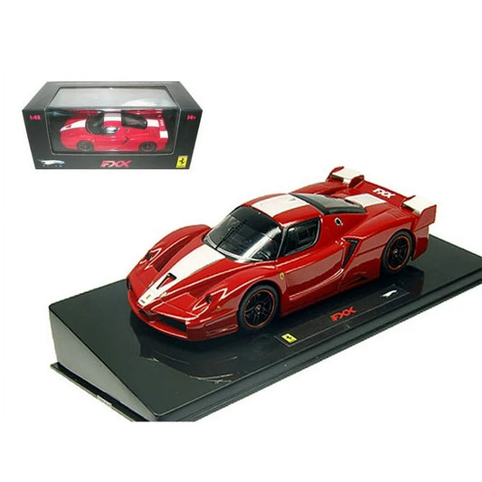 Ferrari Fxx rosu cu vitrina plexiglass - 1/43 Hot Wheels Elite