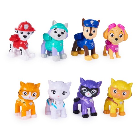 SET 8 Figurine Paw Patrol - Catelusi si Pisicute