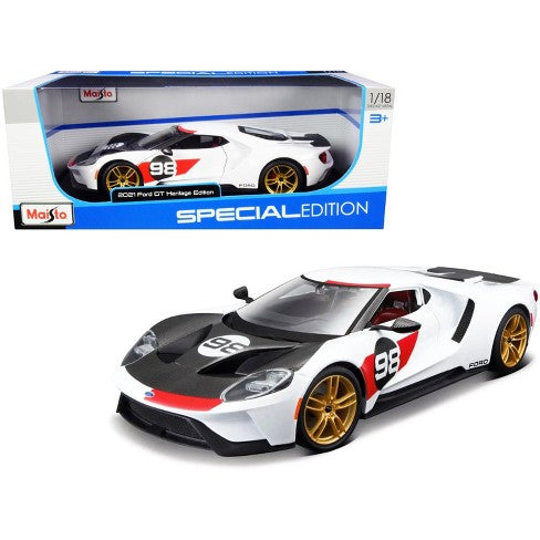 Ford GT 2021 Heritage EDITION - 1/18 MAISTO