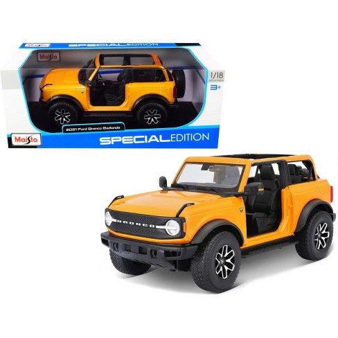 Ford Bronco Badlands 2021 portocaliu - 1/18 Maisto