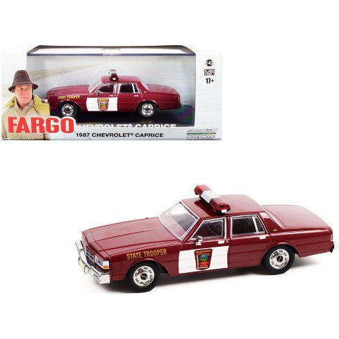 Chevrolet Caprice 1987 "FARGO" cu vitrina plexiglass - 1/43 Greenlight