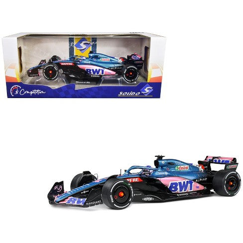 Formula 1 -Renault Alpine F1 Fernando Alonso 2022 - 1:18 Solido