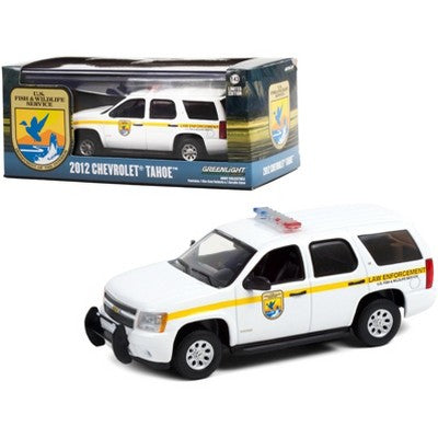 Chevrolet Tahoe 2012 cu vitrina plexiglass - 1/43 Greenlight