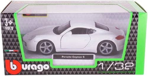 Porsche Cayman S alb - 1/32 Bburago