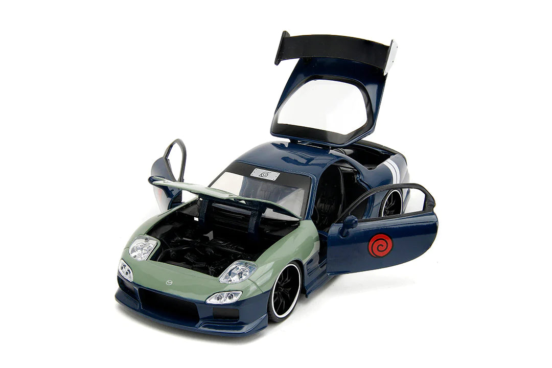 Mazda RX-7 1993 si figurina Kakashi Hatake - 1/24 Jada