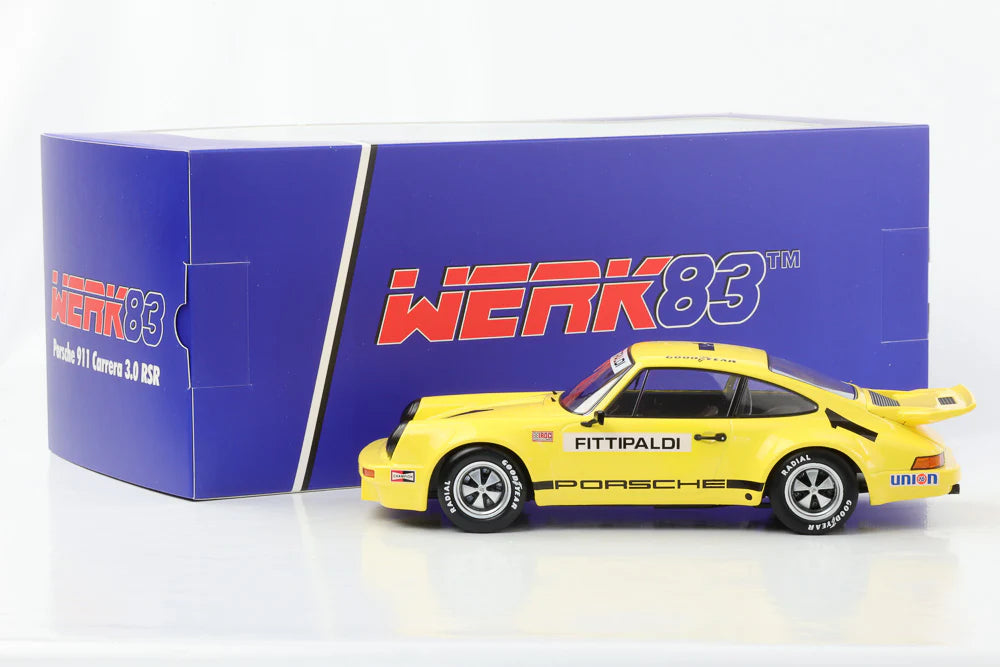 Porsche 911 Carrera RSR 3.0 galben #1 - 1/18 Werk83