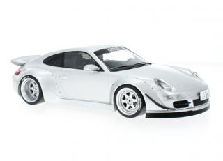 Porsche RWB 997 argintiu - 1/18 Ixo Models