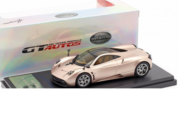 Pagani Huayra 2013 gold cu vitrina plexiglass - 1/43 GTAutos