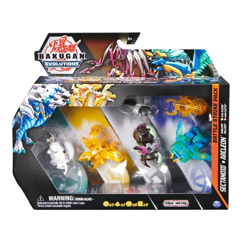 Set 6 figurine Bakugan Sectanoid & Arcleon - Spin Master