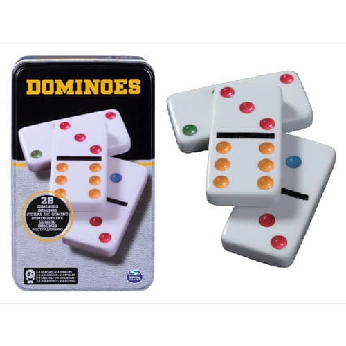 Joc Domino Clasic 28 piese in cutie de tabla - Spin Master