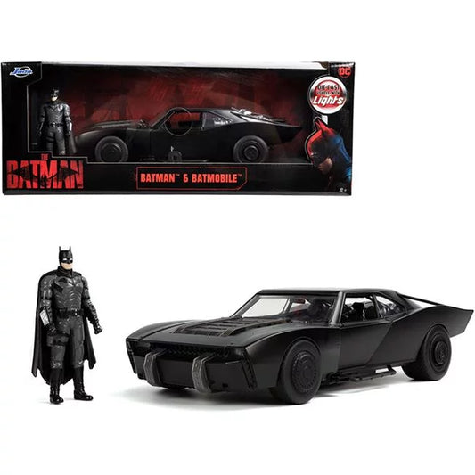 BATMAN BATMOBIL - 1/18 CU LUMINI