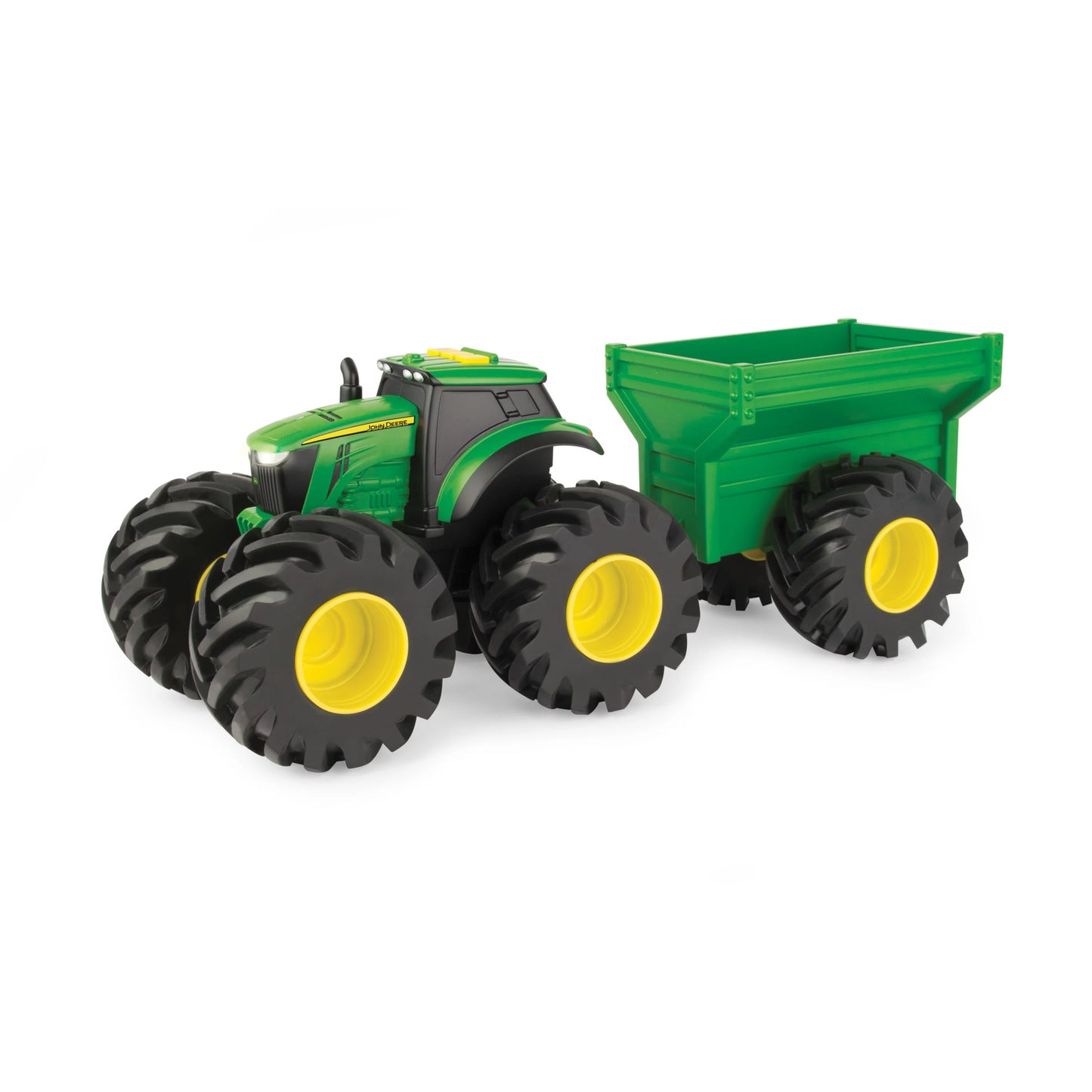 Tractor John Deere- Mega Wheels cu remorca