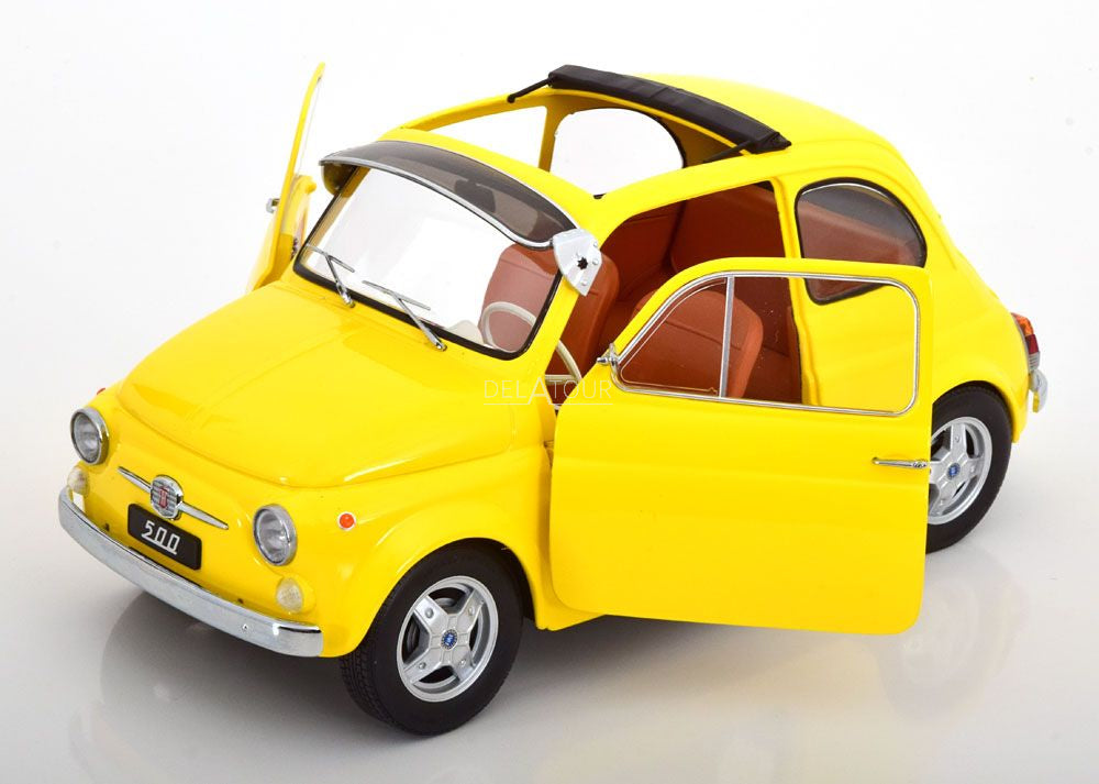 Fiat 500 F 1968 Custom galben - 1/12 KK-Scale