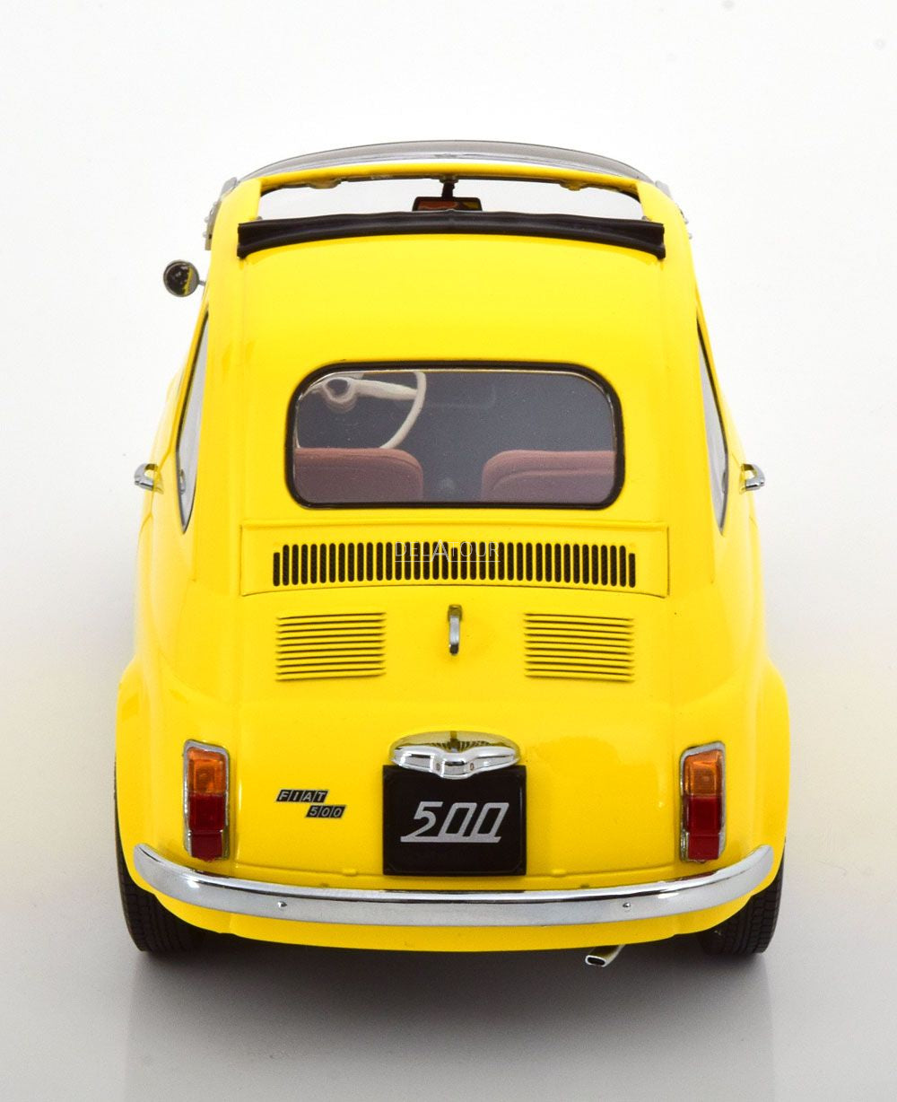 Fiat 500 F 1968 Custom galben - 1/12 KK-Scale