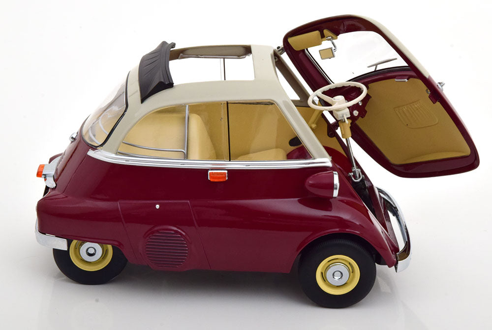 BMW 250 Isetta 1959 visiniu/crem - 1/12 KK-Scale