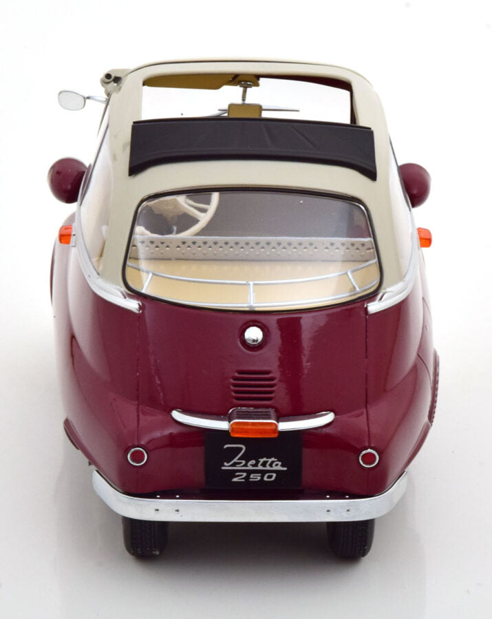 BMW 250 Isetta 1959 visiniu/crem - 1/12 KK-Scale