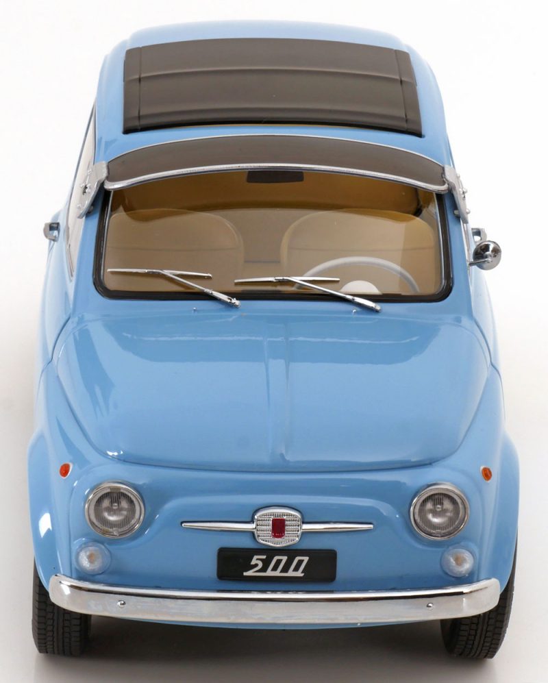 Fiat 500 F 1968 Custom bleu - 1/12 KK-Scale