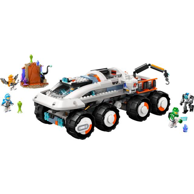 LEGO City 60432 - Rover de Comanda si Incarcator cu Macara (758 piese)