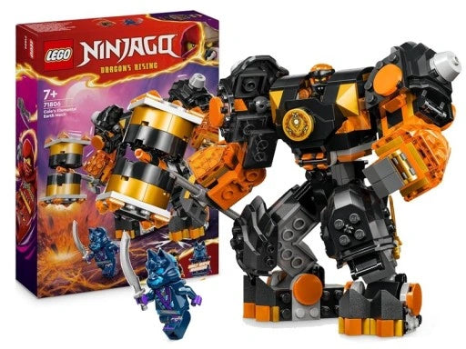 LEGO Ninjago 71806 - Robotul stihie de pamant al lui Cole (235 piese)