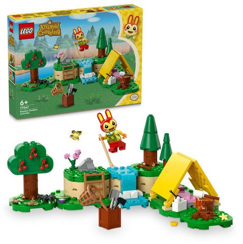 LEGO Animal Crossing 77047 - Activitatile in aer liber ale lui Bunnie (164 piese)