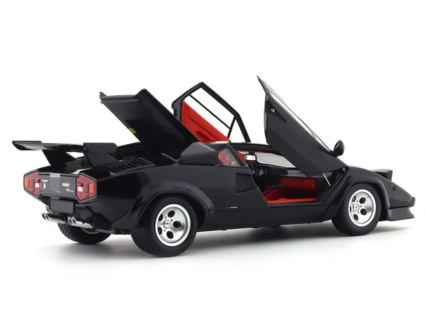 Lamborghini Countach LP 5000 quattrovalvole negru - 1:18 Kyosho