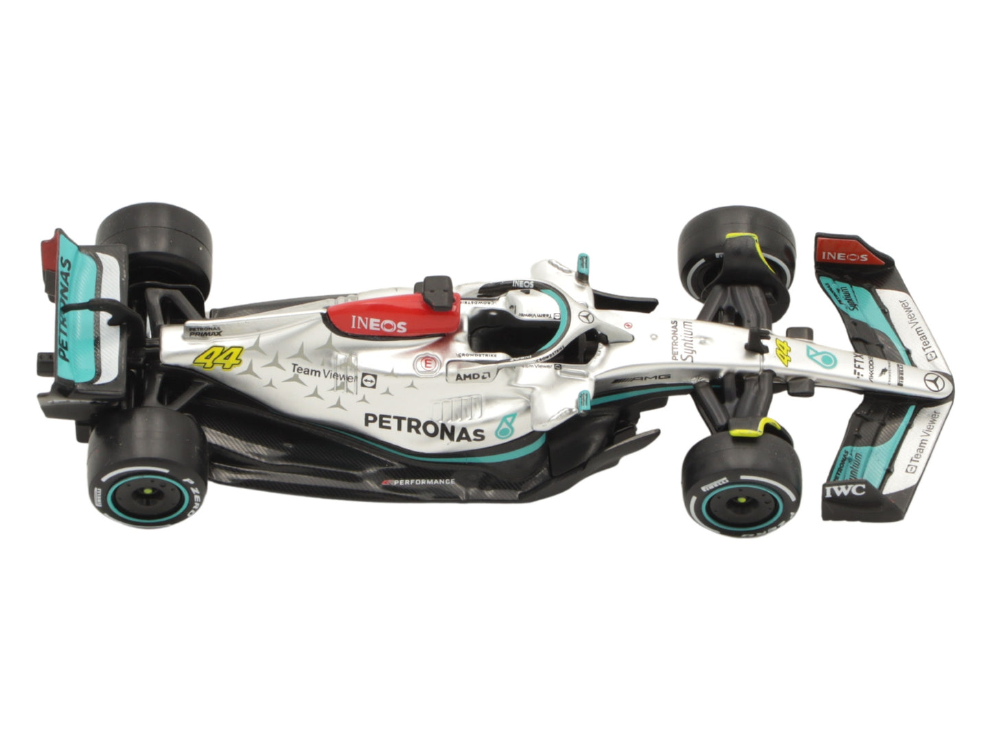 Formula 1 Mercedes AMG Lewis Hamilton Nr.44 2022 -  1/43 Bburago.