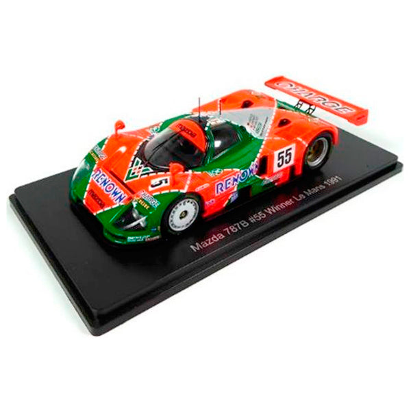 Mazda 787B #55 Winner LeMans 1991 cu vitrina plexiglass - 1/43 Spark