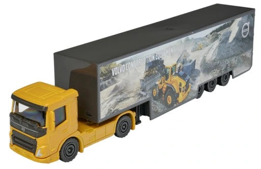 TIR Volvo cu remorca - 1/64 Majorette