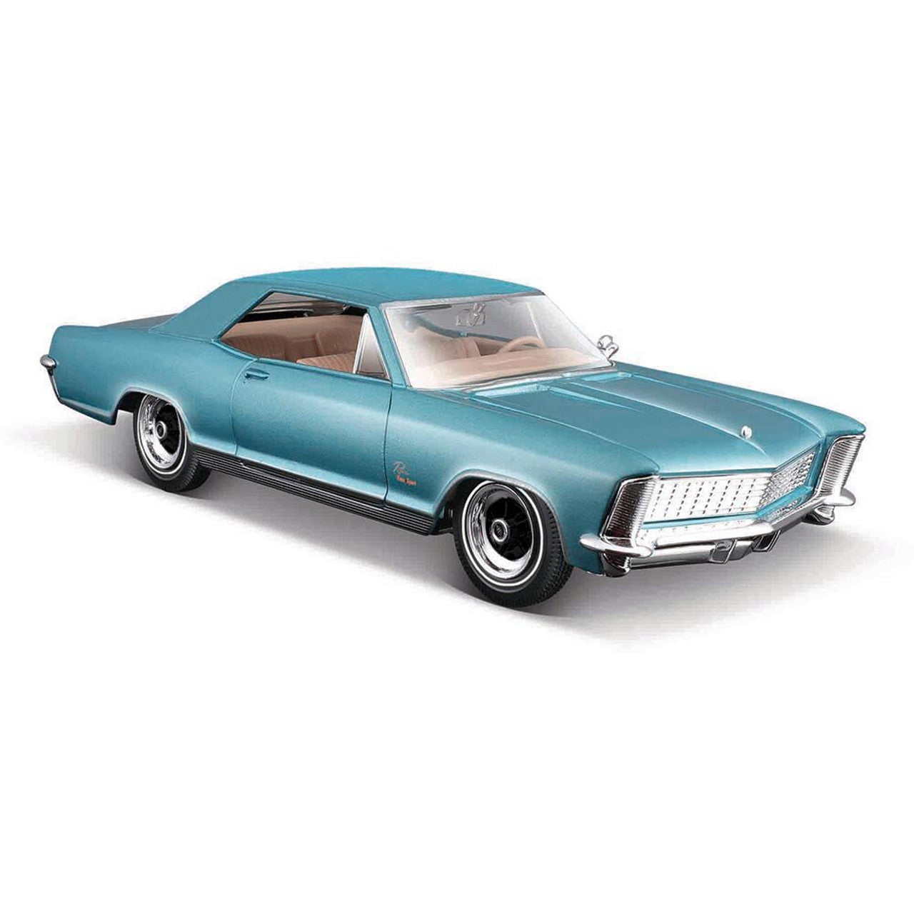 Buick Riviera 1965 turquoise - 1/26 Maisto