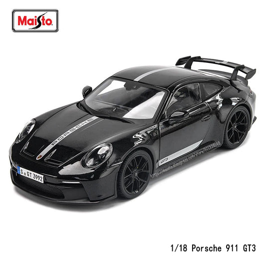 Porsche 911 GT3 negru - 1/18 Maisto