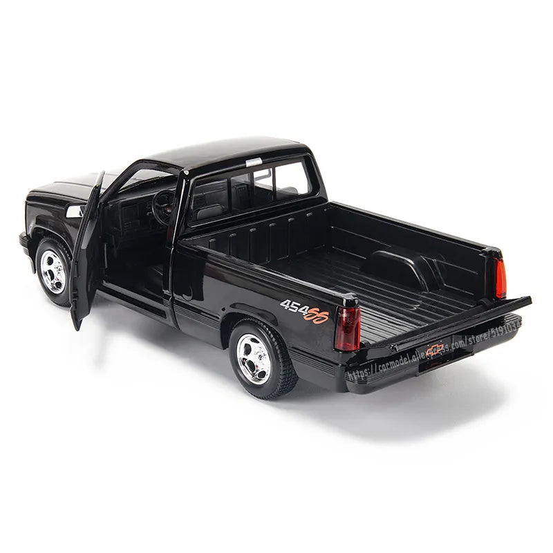 Chevrolet 454 SS Pick-up negru 1993 - 1/24 Maisto