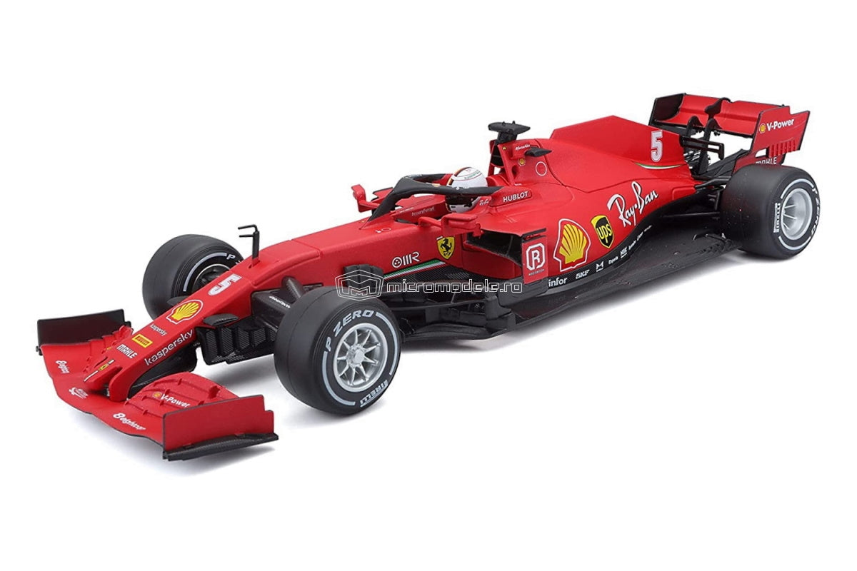 Formula 1 Ferrari  Austrian GP 2020  SF1000 S.Vettel #5 - 1/18 Bburago