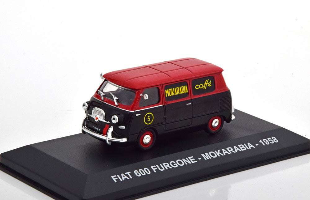 Fiat 600 Furgone Mokarabia 1958 - 1/43 Altaya