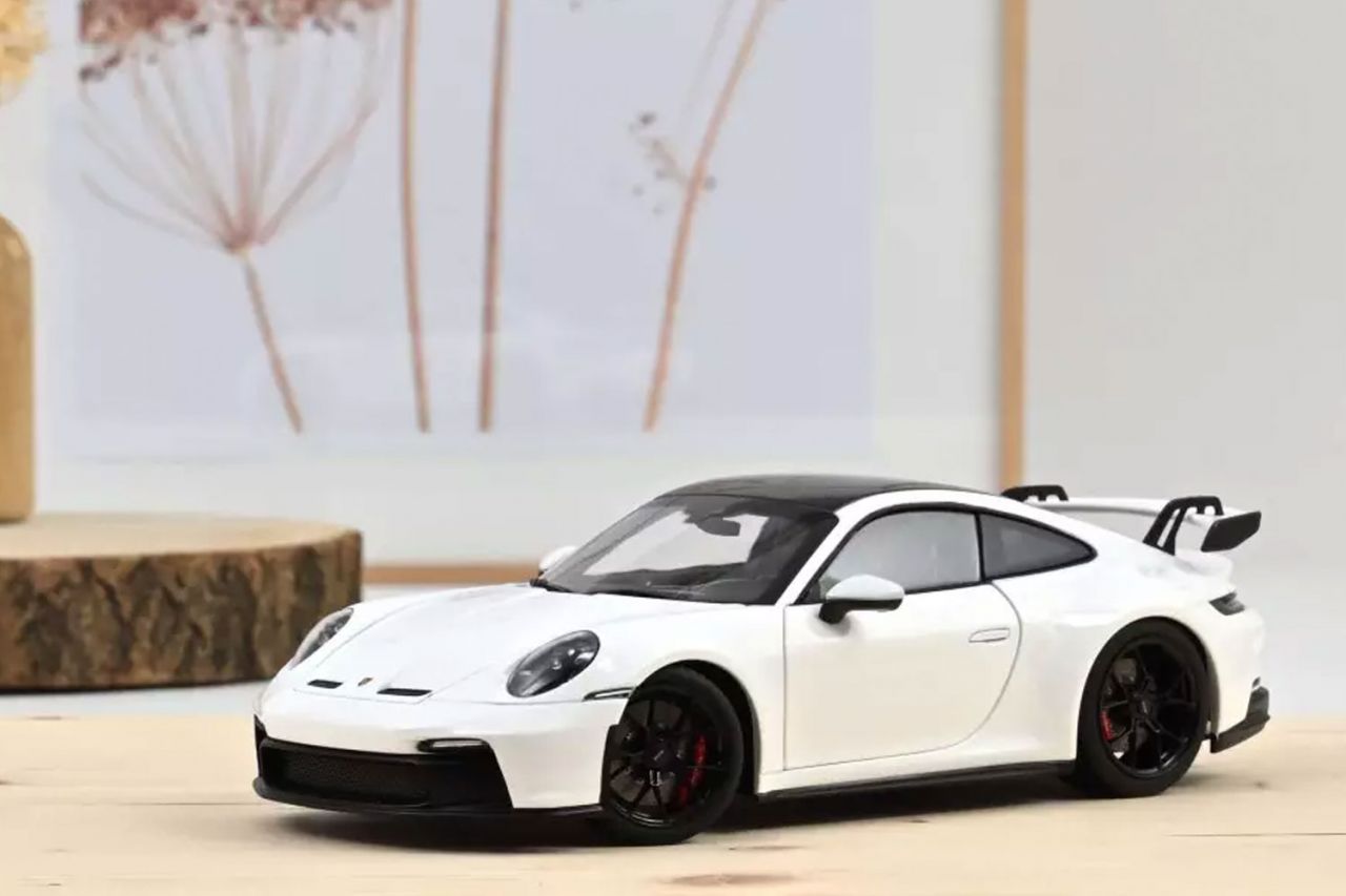 Porsche 911 GT3 2021 alb - 1/18 Norev