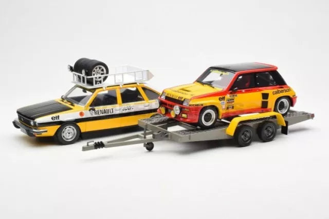 SET - Machete Renault Rallye Pack - 1/18 Ottomobile