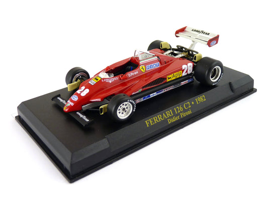 Formula 1 Ferrari 126 C2 1982 Didier Pironi - 1/43 Altaya