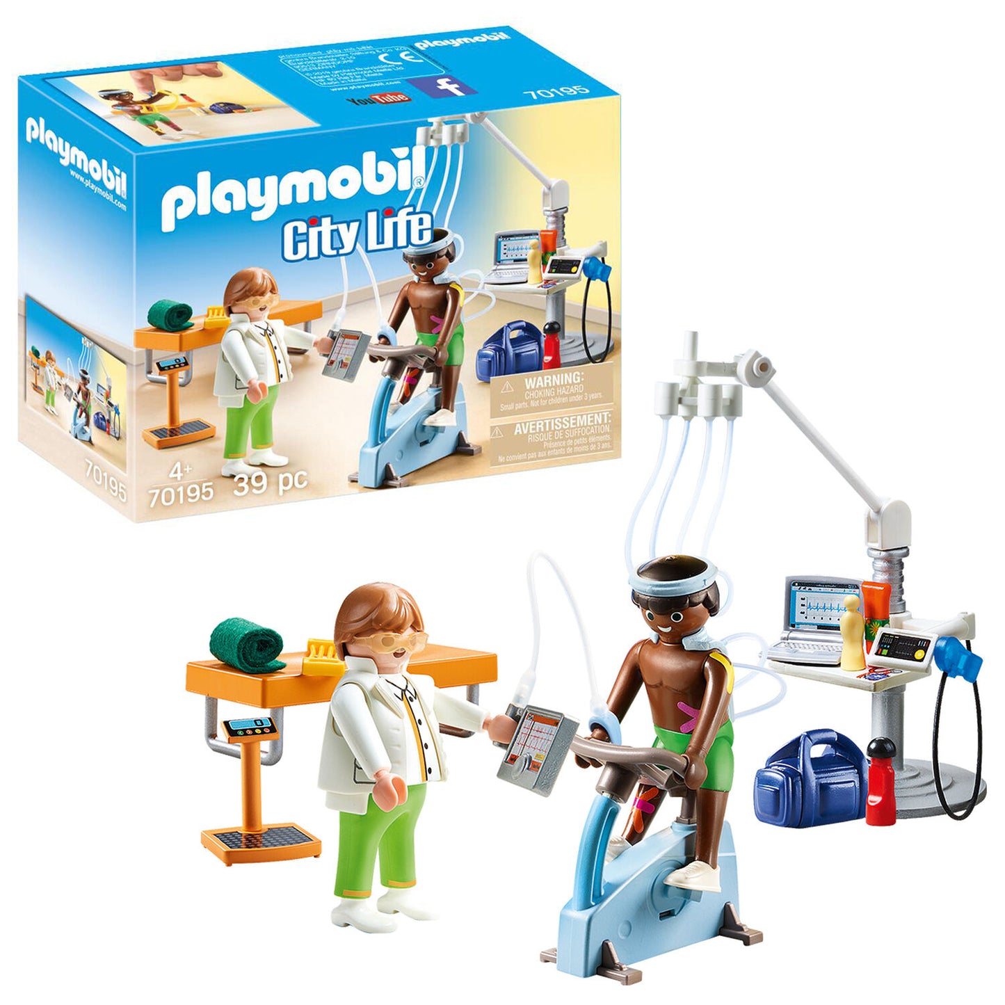 Playmobil 70195 City Life Hospital - Terapeut fizic