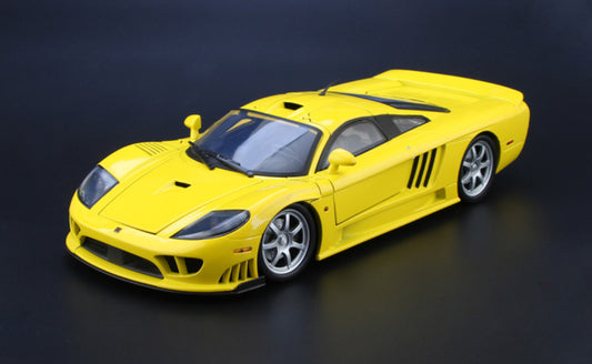 Saleen S7 Twin Turbo galben - 1/12 Motormax