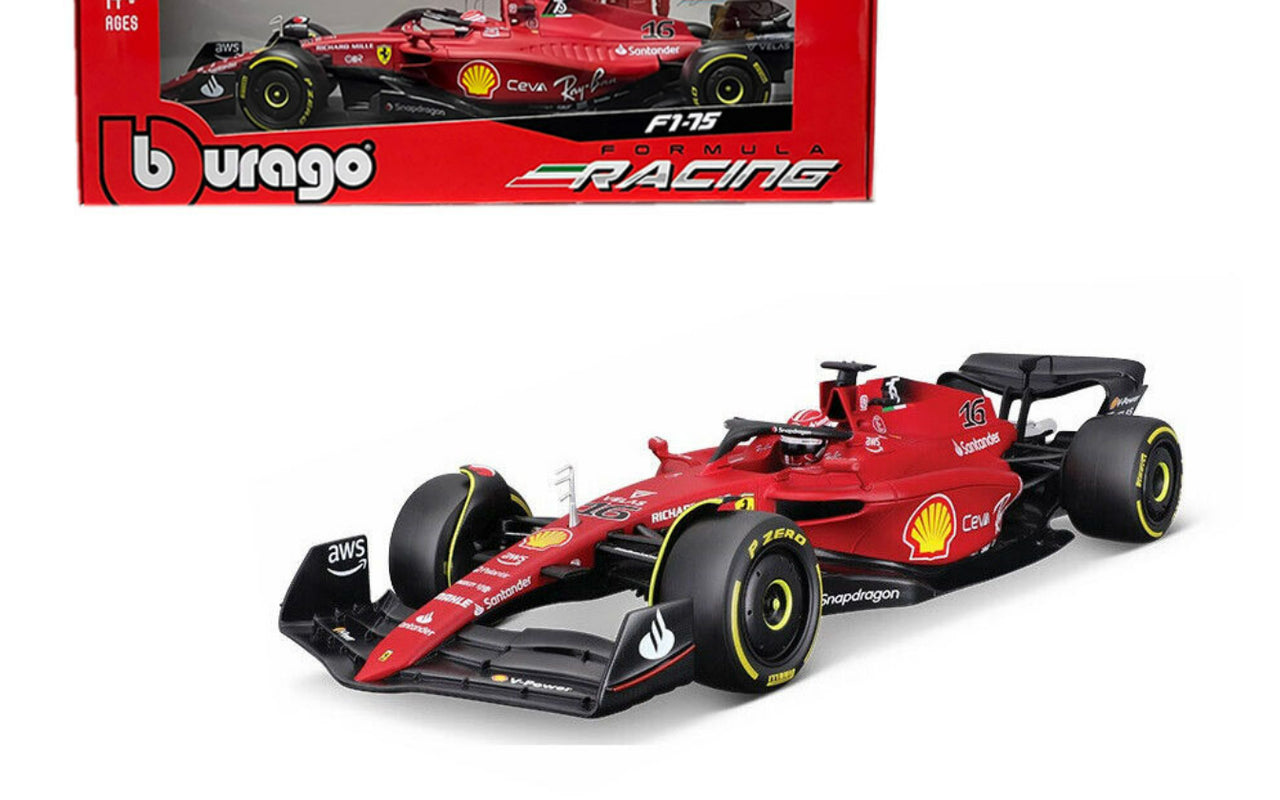 Formula 1 F1-75 Charles Leclerc 2022 #16 - 1/18 Bburago